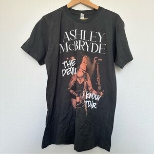 Ashley McBryde The Devil I Know Tour Black Graphic T-Shirt